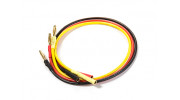 2mm Male/Female 200mm Silicone Brushless Motor Extension Leads (Red/Black/Yellow)