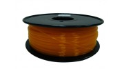 HobbyKing 3D Printer Filament 1.75mm PLA 1KG Spool (Translucent Orange)