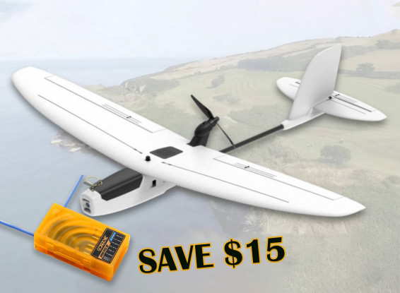 [SAVE 15] ZOHD Drift Pusher Glider with OrangeRx R615X Deal