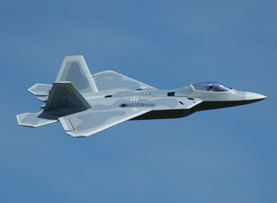 XFLY (PNF) F-22 Raptor Twin 40mm EDF Jet EPO 702mm