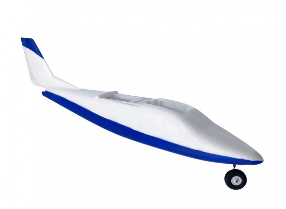XFLY Partenavia P68 850mm Twin Replacement Fuselage w/Nosegear (Blue/White)