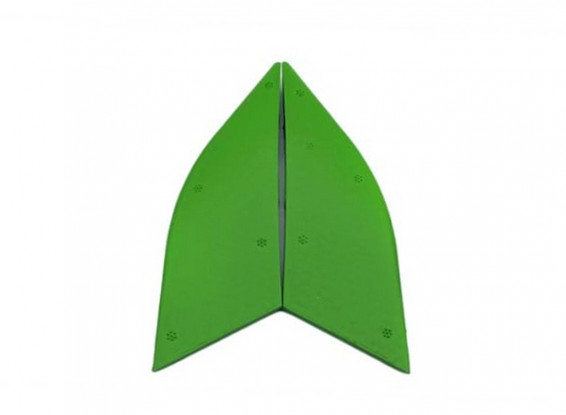 XFLY Eagle Twin EDF 1019mm Flying Wing Replacement Winglets 2pcs (Green/White)