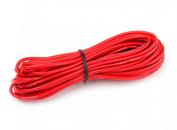 Turnigy High Quality 18AWG Silicone Wire 7m (Red)