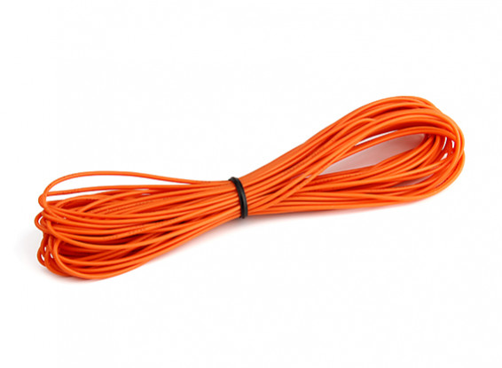 Turnigy High Quality 26AWG Silicone Wire 10m (Orange)