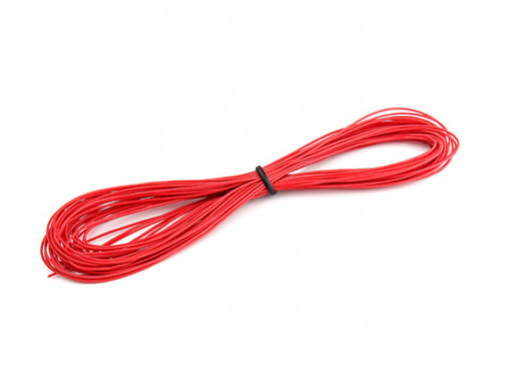 Turnigy High Quality 30AWG Silicone Wire 10m (Red)