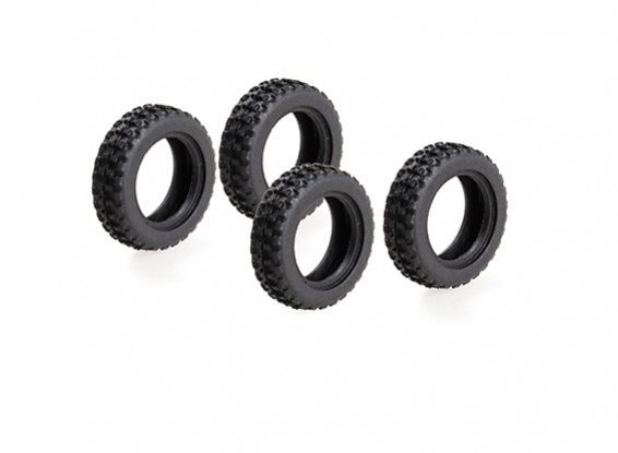 WL Toys K989 1:28 Scale Rally Car - Replacement Rally Tires K989-53 (4pc)