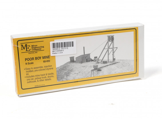 Micro Engineering N Scale Poor Boy Mine Kit (60-002)