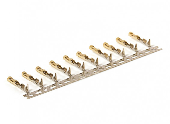 JR Gold Plated Connectors (Female) (10 pcs)