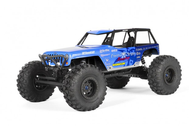 Axial Jeep Wrangler Wraith-Poison Spyder 1/10th Scale Electric 4WD Truck RTR 1