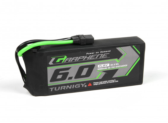 Turnigy Graphene Panther 6000mAh 4S 75C Battery Pack w/XT90