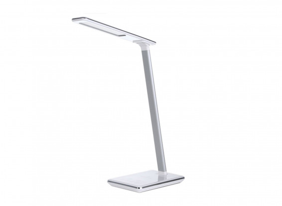 LED Desk Lamp With qi Wireless Charger Adjustable Color & Brightness 