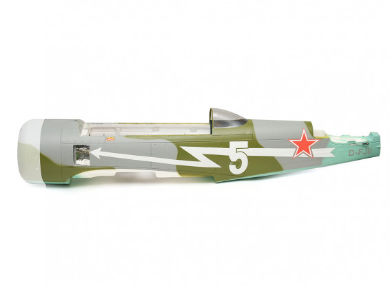 H-King Yak-11 Commemorative Russian WW2 Warbird Replacement Pre-Painted Fuselage w/Decals