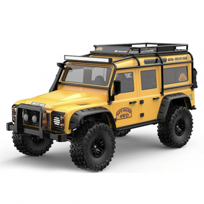 MJX (ARR) H8H V2 1/8th Scale 8ch 4x4 Hyper Go RC Crawler Truck w/2-Speed Transmission & LED Light System (Yellow)