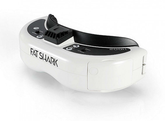 Scratch and Dent FatShark Dominator HDO2 FPV Headset w/46 Degree Field of View & OLED Display