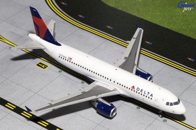 Gemini Jets Delta Air Lines Airbus A320-200 N374NW 1:200 Diecast Model G2DAL328