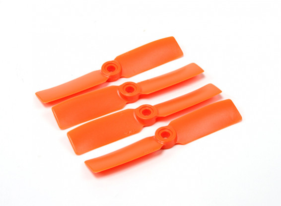 Diatone Bull Nose plastique Hélices 3545 (CW / CCW) (Orange) (2 paires)
