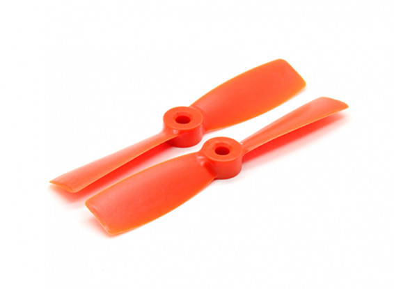 GemFan 4045 Bullnose GRP / Nylon Hélices (CW / CCW) Orange (1 paire)