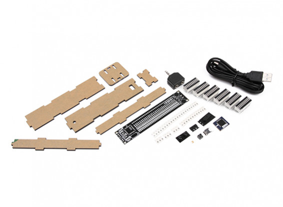 AS30 Binaural 30 Segment LED Kit DIY Musique Vu-mètre spectre