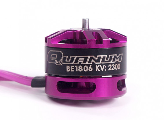 BE1806P 2300KV de couleur pourpre avec écrou de nylon violet (CCW)