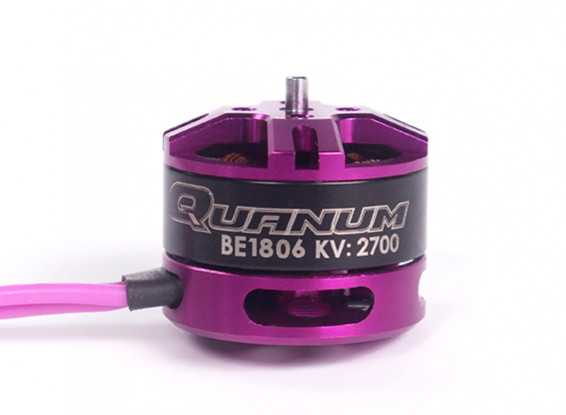 BE1806P 2700KV de couleur pourpre avec écrou de nylon violet (CCW)