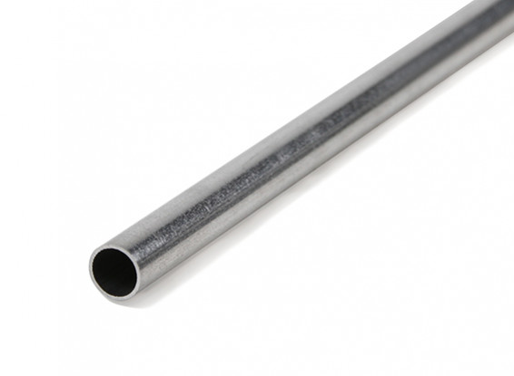 K&S Precision Metals Aluminum Stock Tube 6mm OD x 0.45mm x 1000mm (Qty 1)