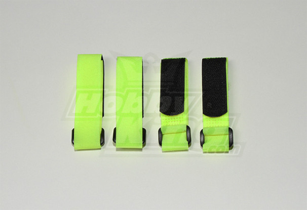 Batterie Strap 300X20mm (Lime Jaune) (4pcs / sac)