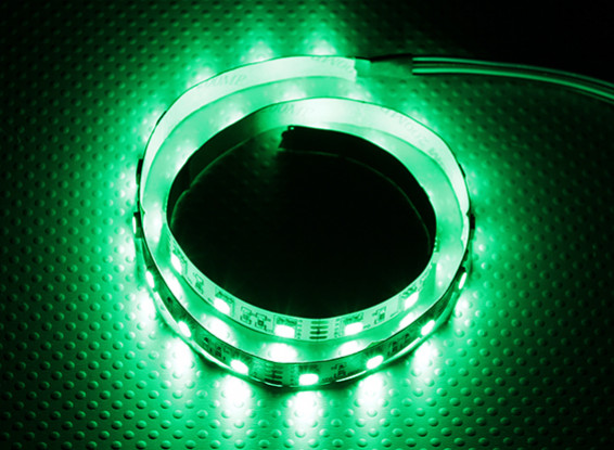 RGB LED Strip flexible avec 500mm de connecteur Driver 4 broches (Rouge / Vert / Bleu)