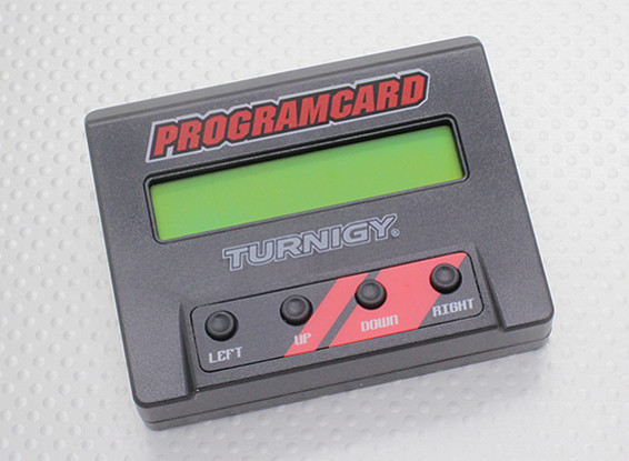 Turnigy 160A 1: 8 Echelle Sensorless ESC Programmation Box