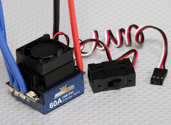 HobbyKing 60A Brushless Voiture ESC