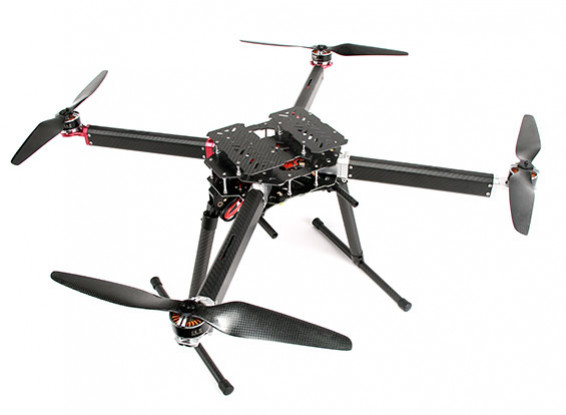 DYS D800 X4 Professional Multi-Rotor Package pour la photographie aérienne et Heavy Lift (PNF)