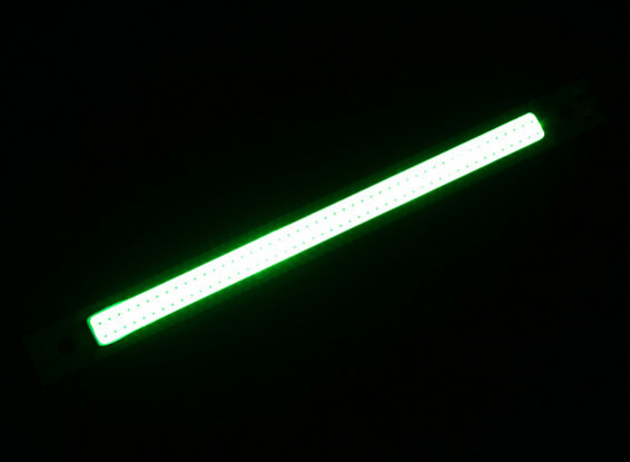 Strip Alloy LED verte 3W 120mm x 12mm (3s Compatible)