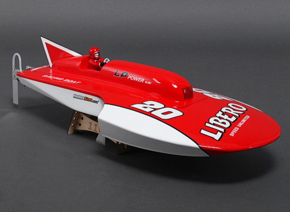 Racing Libero High Speed ​​Boat ARR w / Moteur (675mm)