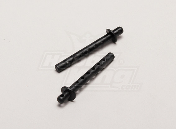 Corps arrière Post (2pcs / sac) - 1/18 4WD RTR On-Road Drift / Racing Buggy
