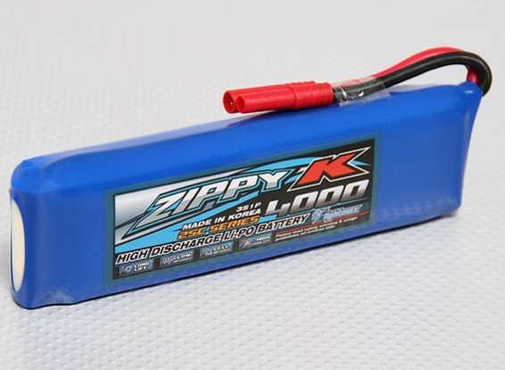 Batterie Zippy-K FlightMax 4000mAh 3S1P 25C Lipoly