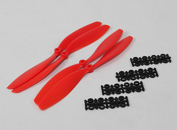 10x4.5 SF Props 2pc standard Rotation / 2 pc RH Rotation (Rouge)