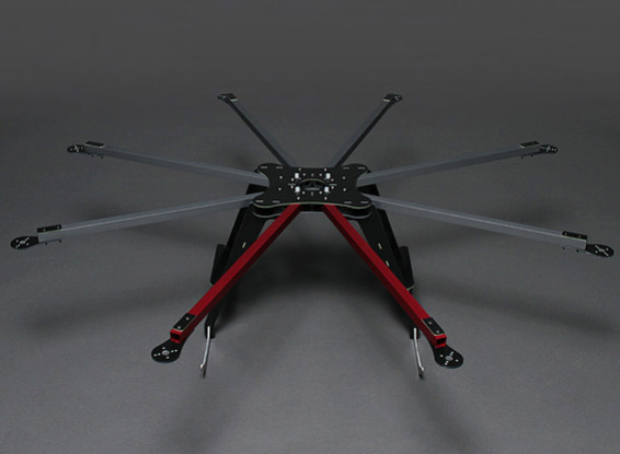 HobbyKing X930 en fibre de verre Octocopter Cadre 895mm