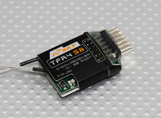 FrSky TFR4 SB 3 / 16ch 2.4Ghz S.BUS récepteur FASST Compatible