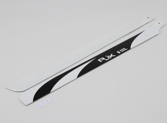 430mm Flybarless de haute qualité en fibre de carbone principal Lames