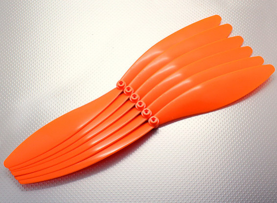 GWS EP hélice (EP1575 / 381x191mm) orange (6pcs / paquet)