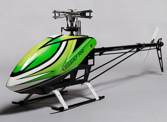 Assault Kit d'hélicoptères 700 DFC électrique Flybarless 3D