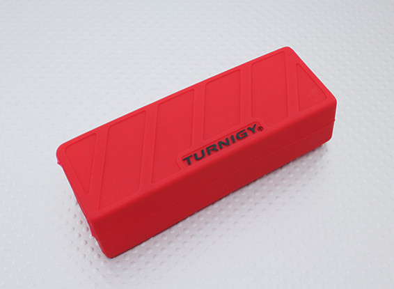 Lipo Protector Batterie Turnigy souple en silicone (1600-2200mAh 3S-4S Rouge) 110x35x25mm
