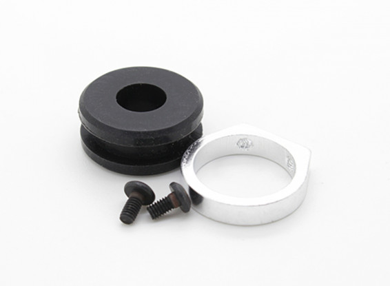 Absorbeur de chocs CNC tube en aluminium serrage (8mm) (1pc)