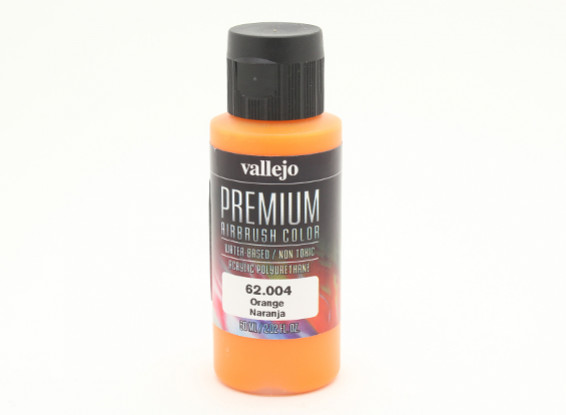 Peinture acrylique de couleur Vallejo Premium - Orange (60ml)