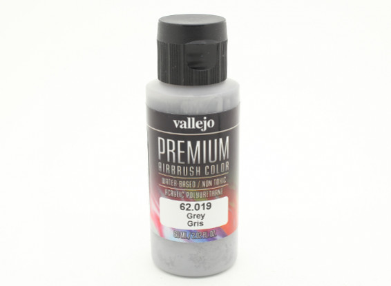Peinture acrylique de couleur Vallejo Premium - Gris (60ml)