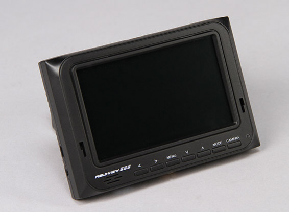 5 pouces 800 x 480 TFT LCD HD FPV Moniteur avec rétro-éclairage Fieldview 555