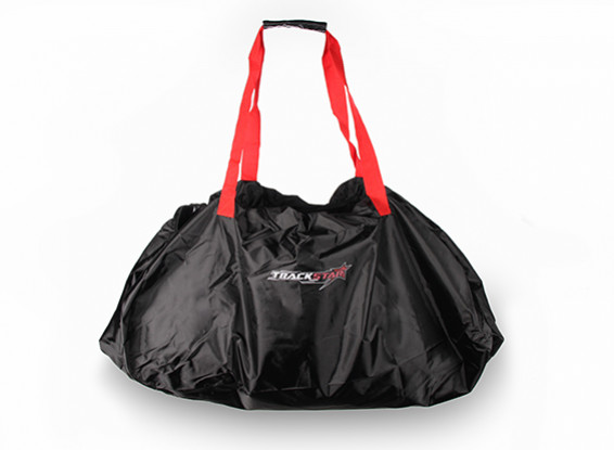 TrackStar échelle 1 / 8ème voiture Carry Bag (Rouge / Noir)