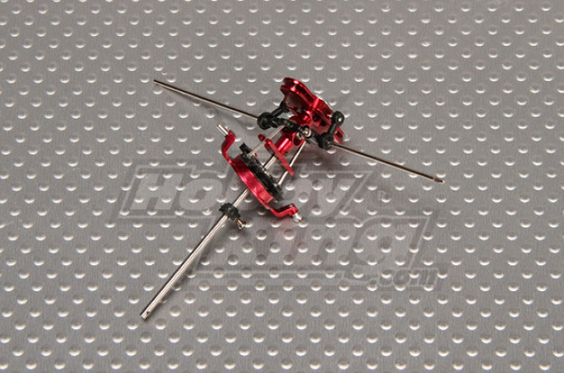 Walkera 4 # 3B CNC rotor métallique de mise à niveau w / Balance Bar (Walkera partie # HM-4 # 3B-Z-09 - HM-4 # 3B-Z-10)