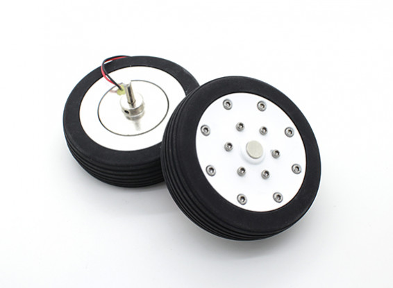 Dr. MadThrust 3.0 "/ 75.5mm Wheels principale avec système de freinage magnétique Electro (2pc)