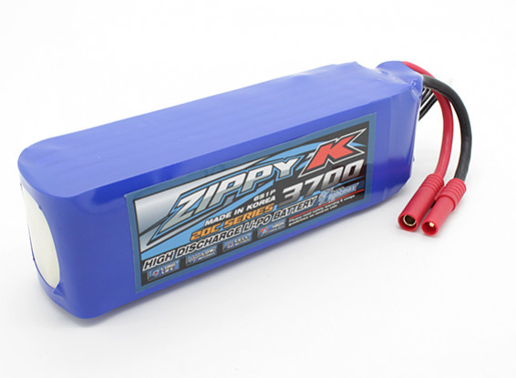 Batterie Zippy-K FlightMax 3700mAh 6S1P 20C Lipoly