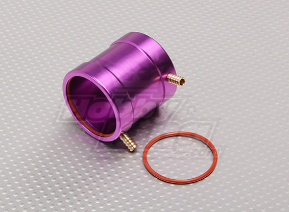 Violet eau en aluminium Veste de refroidissement (36mm)
